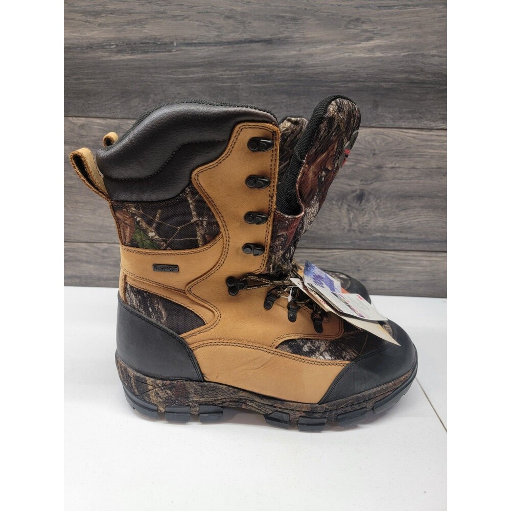 Winchester Cisco Lace-Up Boot Brown Realtree Edge Waterproof 600 Gr Insulated 13